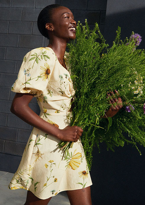 meadow wildflower midi hm